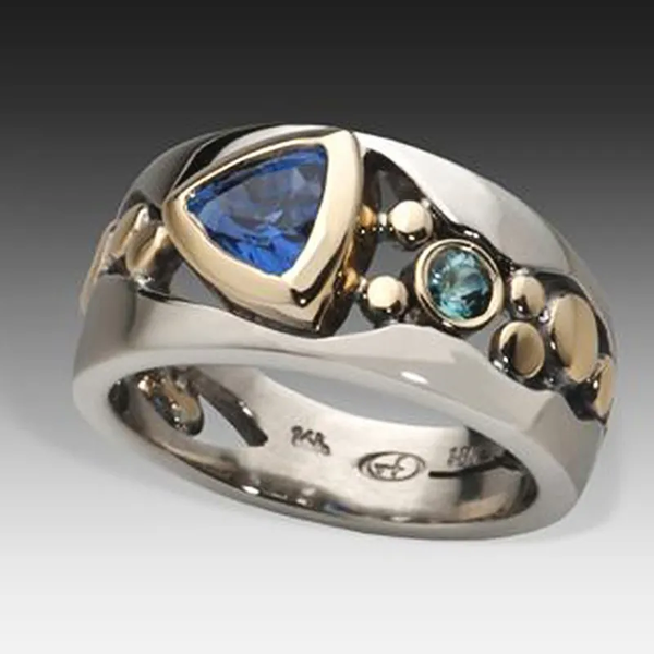 Vintage Blue Ring.