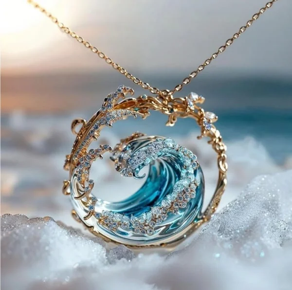 Ocean's Vow Necklace.