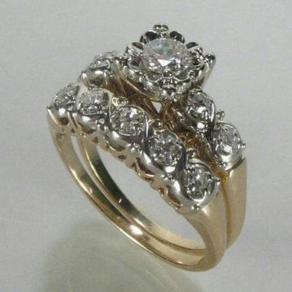 Vintage Shimmering Gold Ring